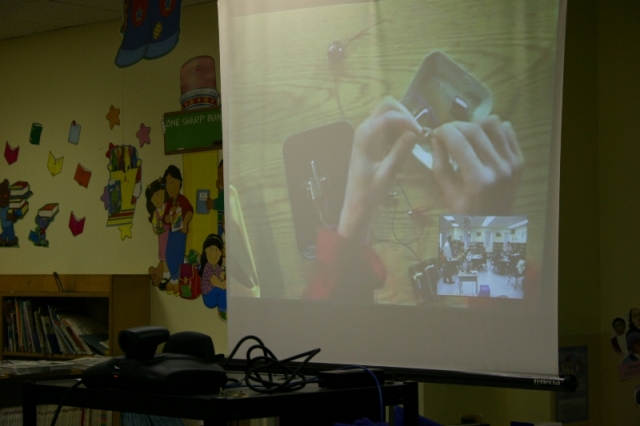 In 2005 we partnered with the Newfoundland Science Centre to offer a program called Science to Go to rural schools via videoconference.
